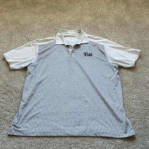 White Pitt Polo